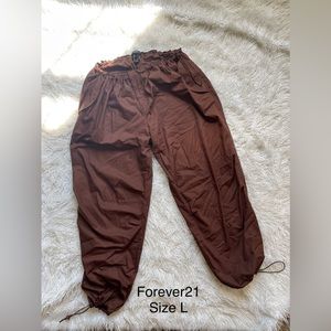 Forever21 parachute pants